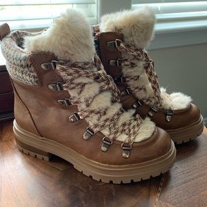 Brand new Circus by Sam Edelman faux fur boots